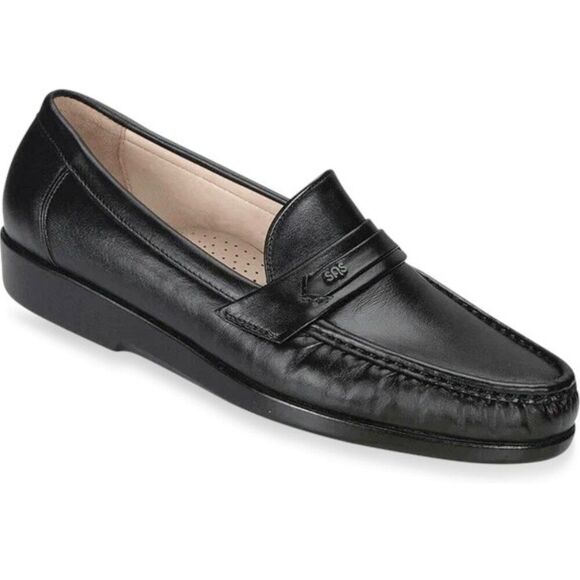 SAS Other - SAS Ace Slip On Loafer Size 9 9W Black Leather Upper